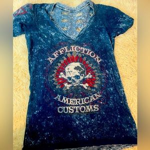 Affliction Reversible Tshirt